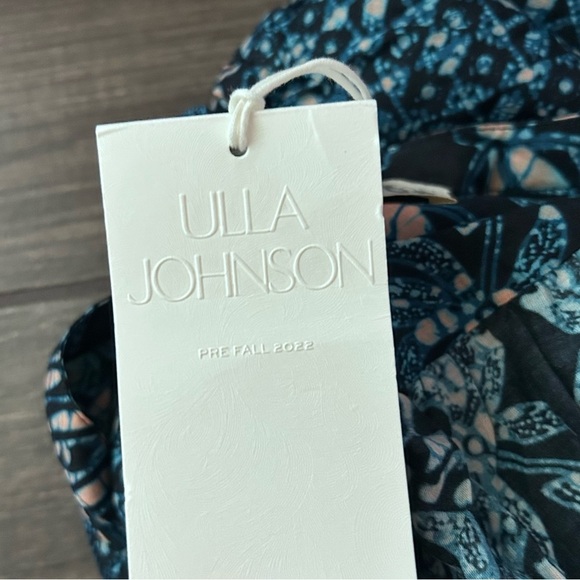 NWT Ulla Johnson Nerissa Belted Coverup Mini Dress in Azure Sz L - Picture 11 of 12